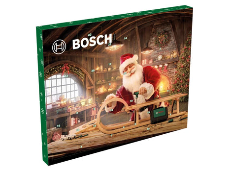 Bosch Hand Tool Calendario de Adviento 2024, 33 piezas (juego de herramientas con punta, destornillador de carraca, mango en T, destornillador de precisión, punta de destornillador rechoncho, accesorios, sacacorchos, bolsa)