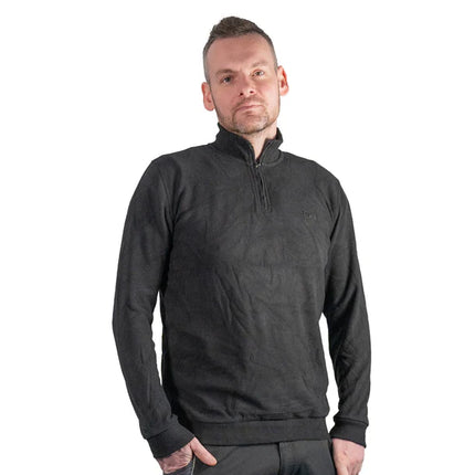 Toolbrothers Quart de pull-over zippé Casual Fit - AUTUMN COLLECTION Farbe Concrete Grey Gre L