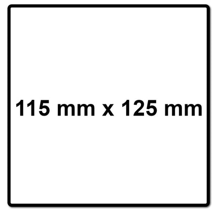 Mirka Goldflex Doux 115x125mm P220 400pcs. (2x 2912707022) Rouleau de tampon perforé