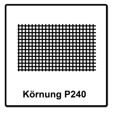 Mirka Goldflex Soft Rouleau de papier abrasif perforé 115x125mm, P240 - 400 pcs. (2x 2912707025)