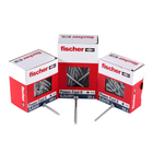 Fischer Power-Fast II FPF II Spanplattenschraube 5,0x35 mm 200 Stück ( 670370 ) Senkkopf mit Torx Teilgewinde galvanisch verzinkt, blau passiviert