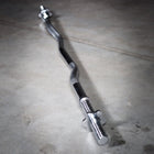 Barre d'haltère en forme de SZ pour biceps et triceps, 120 cm, barre de curl DLB021