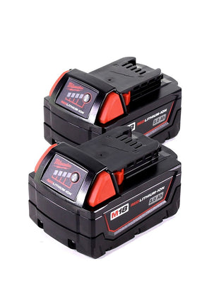 Kit de démarrage à batterie Milwaukee 18V avec 2x batterie M18 BX B3 3,0Ah (2x 4932352668)