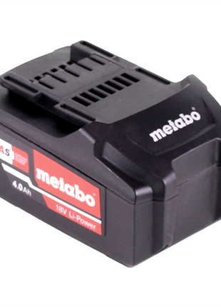 Juego de baterías Metabo 4x Li-Power batería 18 V 4,0 Ah CAS Li-Ion (4x 625591000) con indicador de nivel de carga