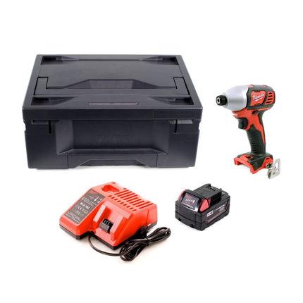 Clé à chocs sans fil Milwaukee M18 BID-301M 18V 180Nm 1/4" + 1x batterie 3,0Ah + chargeur + M-Box