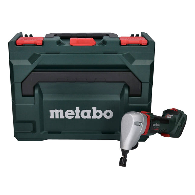 Metabo NIV 18 LTX BL 1.6 Grignoteuse sans fil 18 V Brushless ( 601614840 ) Solo + Coffret metaBOX - sans batterie, sans chargeur