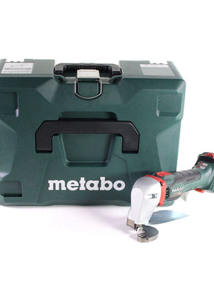 Metabo SCV 18 LTX BL 1.6 Cisaille à tôle sans fil 18V Brushless + Coffret MetaLoc - sans batterie, sans chargeur ( 601615840 )