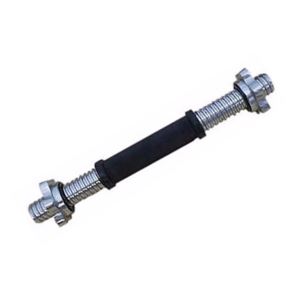 Jeu de barres d'haltères 35 cm 2,5 kg + 4x plaques de poids en fonte 1,25 kg