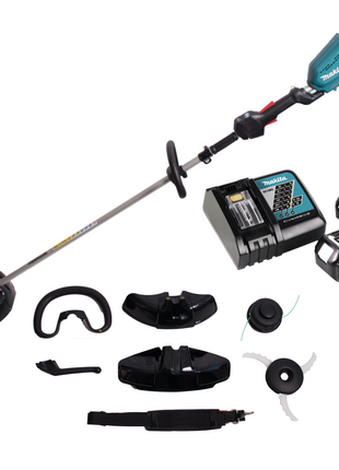 Makita DUR 368 LRT2 coupe-herbe à batterie 36V (2x18V) brushless + 2x batterie 5,0Ah + chargeur