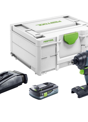 Festool TID 18-Basic Akku Schlagschrauber 18 V 180Nm 1/4" ( 576481 ) + 1x Akku 4,0Ah + Ladegerät - Toolbrothers