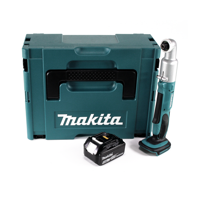 Makita DTL 061 T1J Meuleuse à chocs angulaire sans fil 18V 1/4" 60Nm + 1x Batterie 5.0Ah + Coffret Makpac - sans chargeur