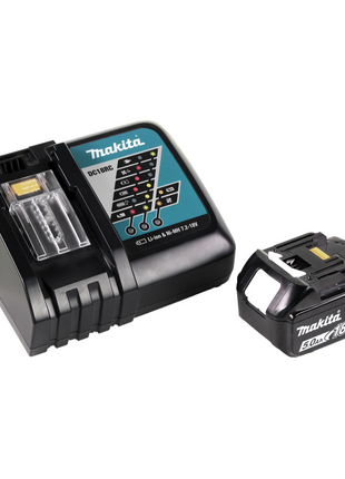 Makita DTL 061 RT1J Visseuse d'angle à chocs sans fil 18V 1/4" 60Nm + 1x Batterie 5.0 Ah + Chargeur + Coffret Makpac