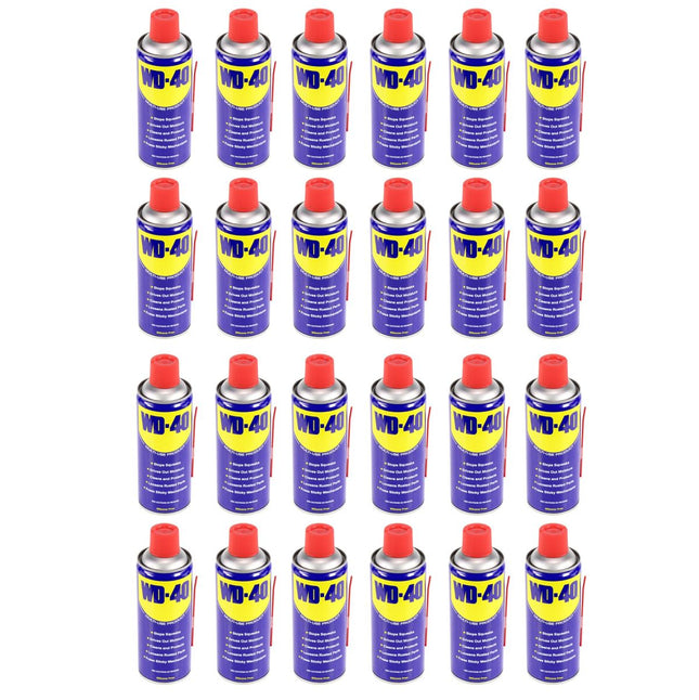 WD-40 Spray universel Produit multifonctions / Huile anti-corrosion 400 ml - 24 pièces.