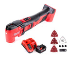 Herramienta multifuncional a batería Milwaukee M18 BMT-501C 18V (4933446203) + 1x batería 5.0Ah + cargador