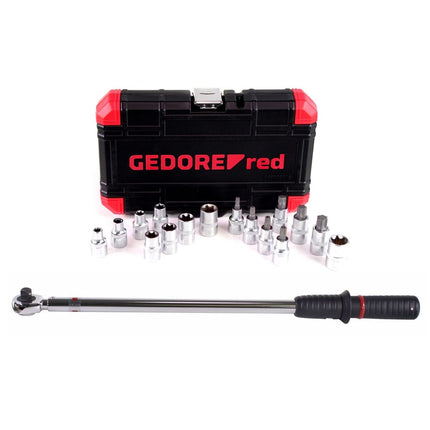 Facom S.208-340 clé dynamométrique 1/2" 60 - 340Nm + jeu de 16 clés à douilles 1/2" (R68003016)