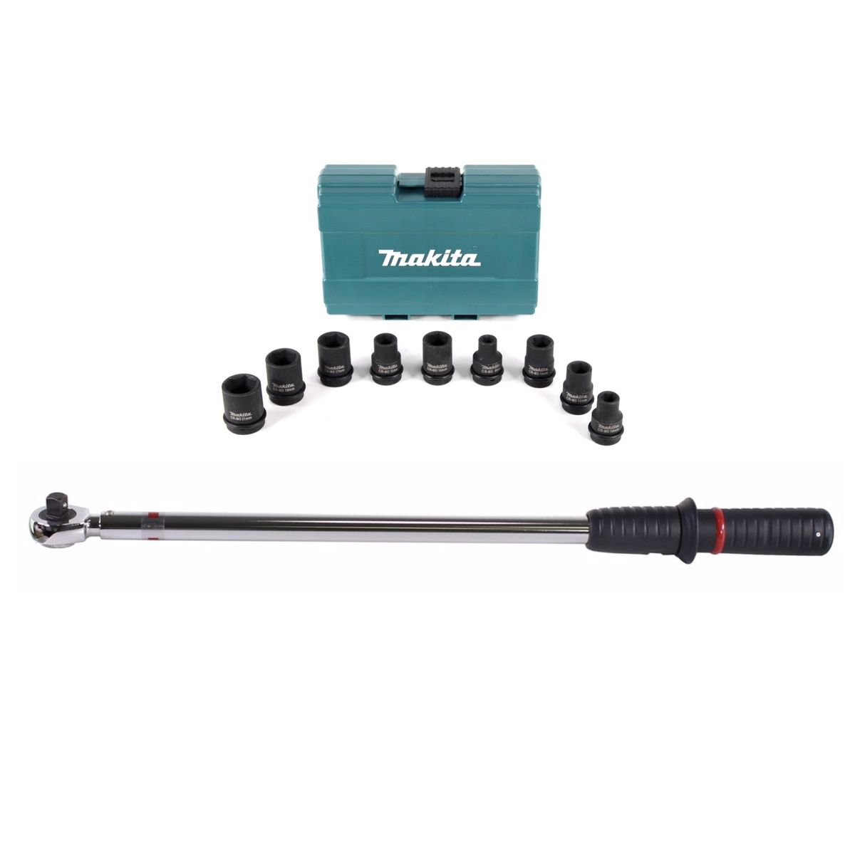 Facom S.208-340 clé dynamométrique 1/2" 60 - 340Nm + jeu de 9 clés à douilles 1/2" (B-66232)