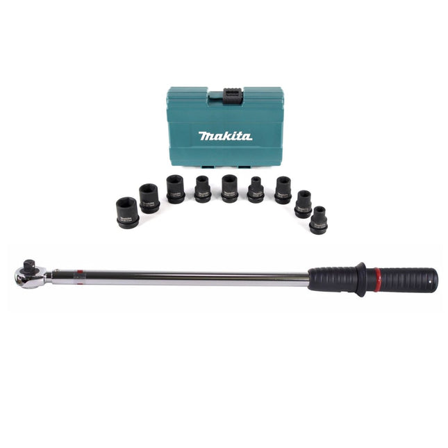 Facom S.208-340 clé dynamométrique 1/2" 60 - 340Nm + jeu de 9 clés à douilles 1/2" (B-66232)