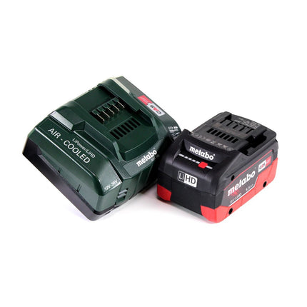 Metabo MKS 18 LTX 58 scie circulaire à métaux sur batterie 18V 165 mm (600771840) + 1x batterie 5,5Ah + chargeur + MetaLoc