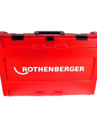 Rothenberger ROMAX 4000 Sertisseuse électro-hydraulique 18V + 2x Batteries 5,5 Ah + Chargeur + Coffret