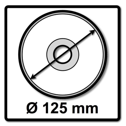Metabo Novorapid TF41 Disque à tronçonner Inox 125x22,23 mm - 25 pièces. ( 25x 616271000 ) pour meuleuse d'angle