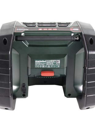 Metabo R 12-18 DAB+ BT Radio de chantier sans fil Bluetooth ( 600778850 ) - sans batterie, sans chargeur