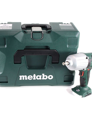 Metabo SSW 18 LTX 600 Visseuse à chocs sans fil 18 V 600 Nm 1/2" ( 602198840 ) + Coffret MetaLoc - sans batterie, sans chargeur