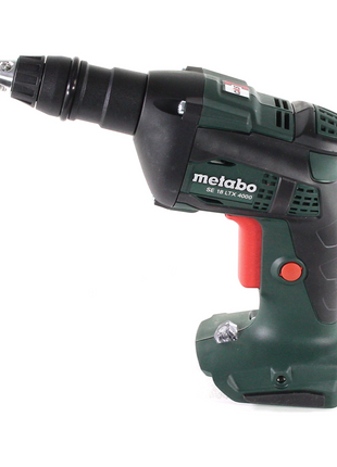 Metabo SE 18 LTX 4000 Visseuse pour cloisons sèches sans fil  18 V 7 Nm 1/4" Solo + Coffret MetaLoc ( 620048840 ) - sans batterie, sans chargeur