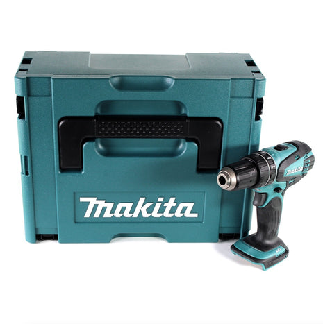 Makita DHP 456 ZJ Trapano avvitatore con percussione a batteria 18V 50 Nm + Valigetta Makpac - senza batteria, senza caricatore