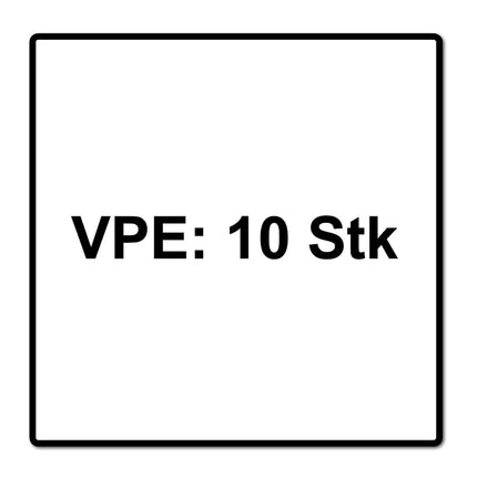Metabo Écrou de serrage rapide Meuleuse M14 (630832000) - 10 pièces