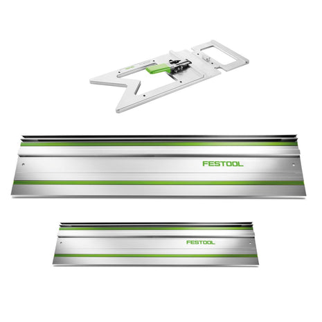 Festool Führungsschienen Set FS 1400/2 ( 491498 ) + FS 800/2 ( 491499 ) + FS-WA/90° Winkelanschlag ( 205229 ) - Toolbrothers