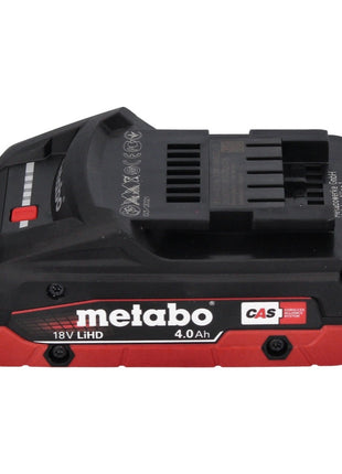 Visseuse à chocs sans fil Metabo SSW 18 LTX 400 BL 18 V 400 Nm 1/2" brushless + 1x batterie 4,0 Ah + metaBOX - sans chargeur