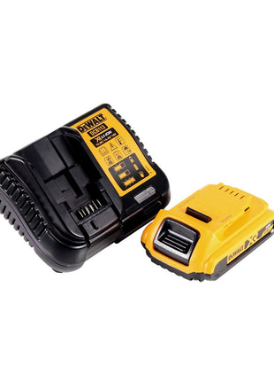 Radio à batterie DeWalt DCR 027 D1 DAB+ 10,8-18,0 V + 1x batterie 2,0 Ah + chargeur