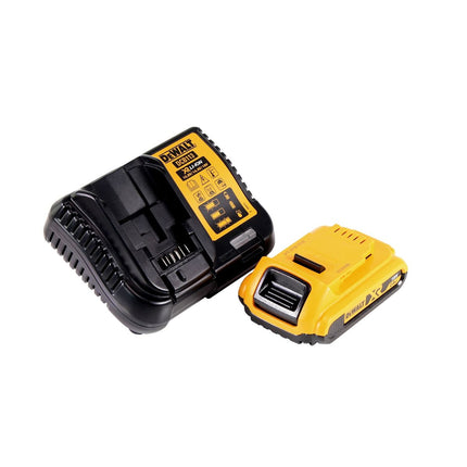 Radio sans fil DeWalt DCR 027 D1 DAB+ 10,8-18,0 V + 1 batterie 2,0 Ah + chargeur