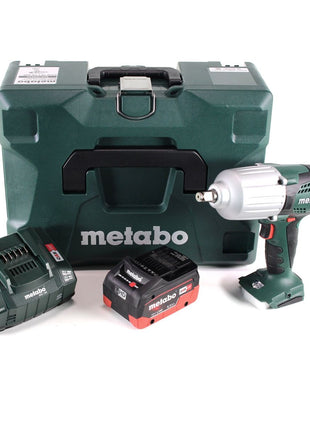 Visseuse à chocs sans fil Metabo SSW 18 LTX 600 18 V 600 Nm 1/2" + 1x batterie LiHD 5,5 Ah + chargeur + MetaLoc