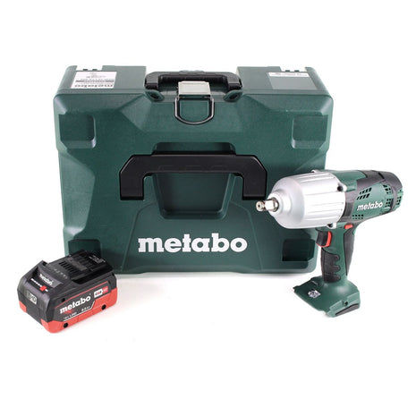 Clé à chocs sans fil Metabo SSW 18 LTX 600 18 V 600 Nm 1/2" + 1x batterie LiHD 8,0 Ah + MetaLoc - sans chargeur