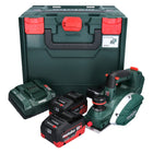 Metabo HO 18 LTX 20-82 Akku Hobel 18 V 82 mm + 2x Akku 5,5 Ah + Ladegerät + metaBOX - Toolbrothers