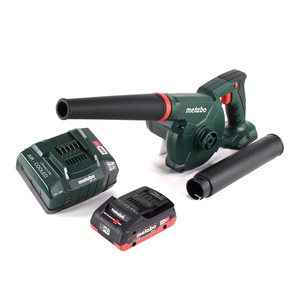 Metabo AG 18 Souffleur sans fil 18 V + 1x Batterie LiHD 4,0 Ah + Chargeur