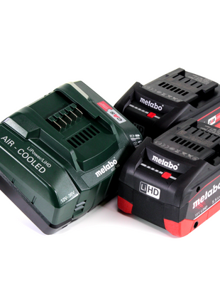 Metabo STA 18 LTX 140 Scie sauteuse sans fil 18V + 2x Batteries 5,05Ah + Chargeur + Coffret metaBOX