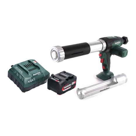 Metabo KPA 18 LTX 400 Pistolet à cartouche sans fil 18 V + 1x Batterie 4,0 Ah + Chargeur