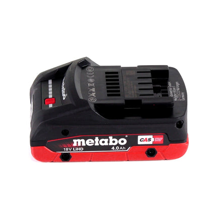 Metabo STAB 18 LTX 100 Scie sauteuse sans fil 18V + 1x Batterie LiHD 4,0 Ah + Coffret MetaBOX - sans chargeur