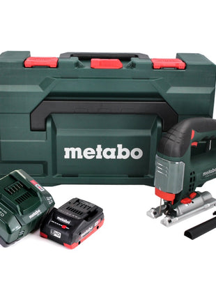 Metabo STAB 18 LTX 100 Scie sauteuse sans fil 18V + 1x Batterie LiHD 4,0 Ah + Chargeur + Coffret MetaBOX