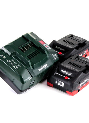 Metabo STAB 18 LTX 100 Scie sauteuse sans fil 18V + 2x Batteries LiHD 4,0 Ah + Chargeur + Coffret MetaBOX