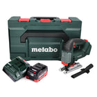 Metabo STAB 18 LTX 100 Scie sauteuse sans fil 18 V + 1x Batterie LiHD 5,5 Ah + Chargeur + Coffret MetaBOX