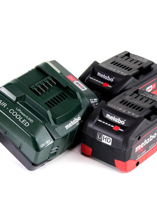 Metabo STAB 18 LTX 100 Scie sauteuse sans fil 18V + 2x Batteries LiHD 5,5 Ah + Chargeur + Coffret MetaBOX