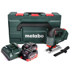 Metabo STAB 18 LTX 100 Scie sauteuse sans fil 18V + 2x Batteries 8,0Ah + Chargeur + Coffret MetaBOX