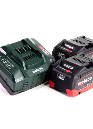 Metabo STAB 18 LTX 100 Scie sauteuse sans fil 18V + 2x Batteries 8,0Ah + Chargeur + Coffret MetaBOX