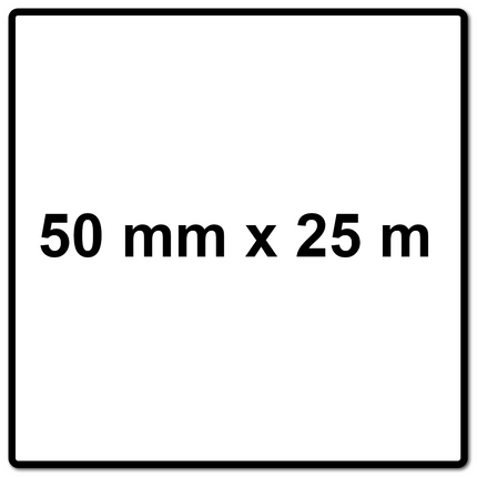 Meisterling Ruban adhésif en papier Kraft 50 mm x 25 m (006300000110)