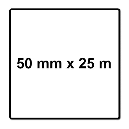 Meisterling Ruban adhésif en papier Kraft 50 mm x 25 m (006300000110)