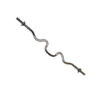 Spokey Lykos Super SZ Barre d' haltère ondulée SZ 120 cm + 2x Fermoirs ( 84392 )