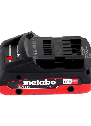 Metabo Power 160-5 18 LTX BL OF Compresseur sans fil 18 V 8,0 bar Brushless + 1x bloc batterie LiHD 4,0 Ah - sans chargeur